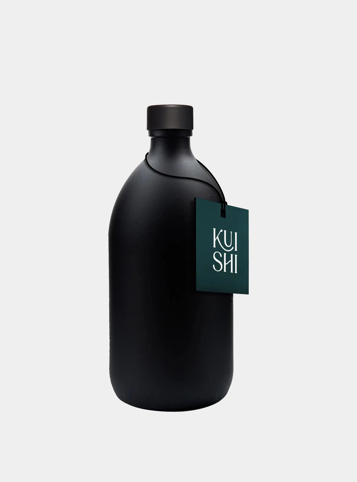 Black Glass Storage Bottle and Cap Kuishi