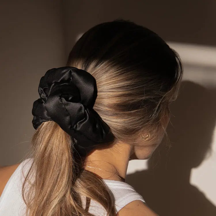 Black Jade - Padded Scrunchie drowsysleepco