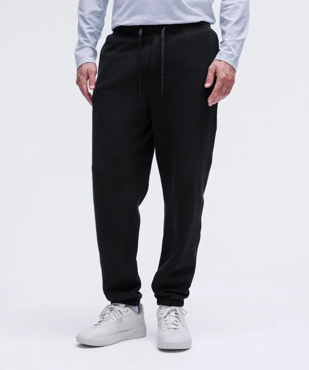 Black Men's Steady State Classic-Fit Joggers Lululemon