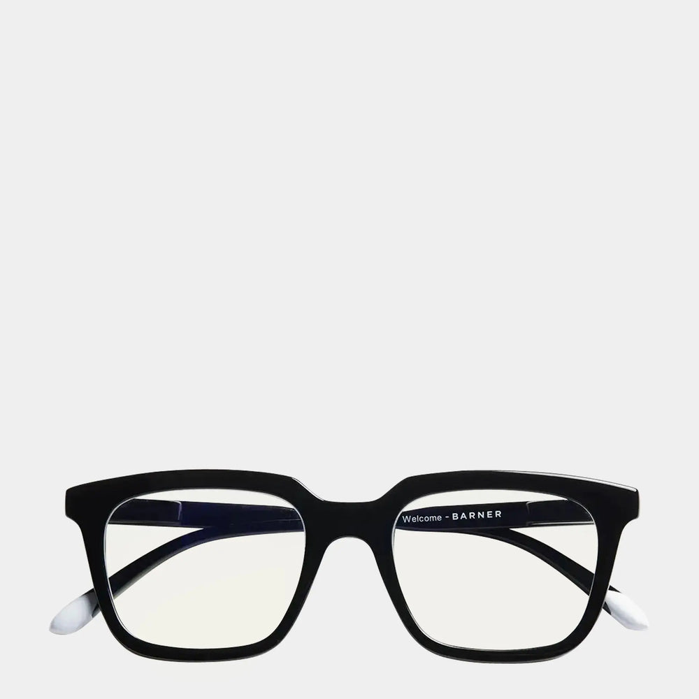 Black Noir Holly Glossy Glasses Barner