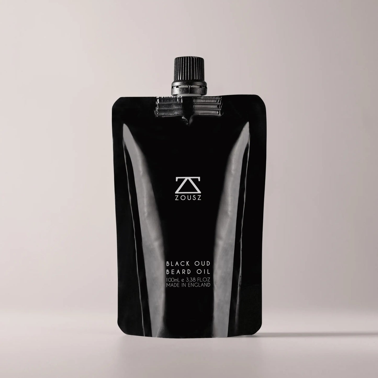 Black Oud Beard Oil 100mL Refill Pouch ZOUSZ