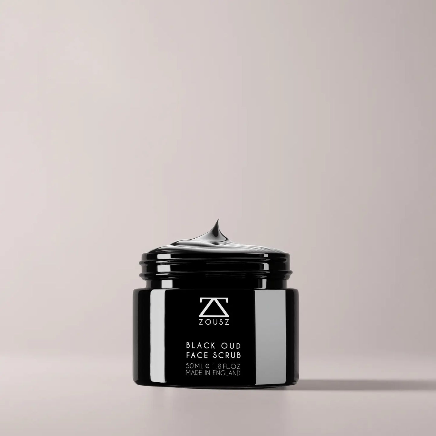 Black Oud Charcoal Face Scrub Mask ZOUSZ