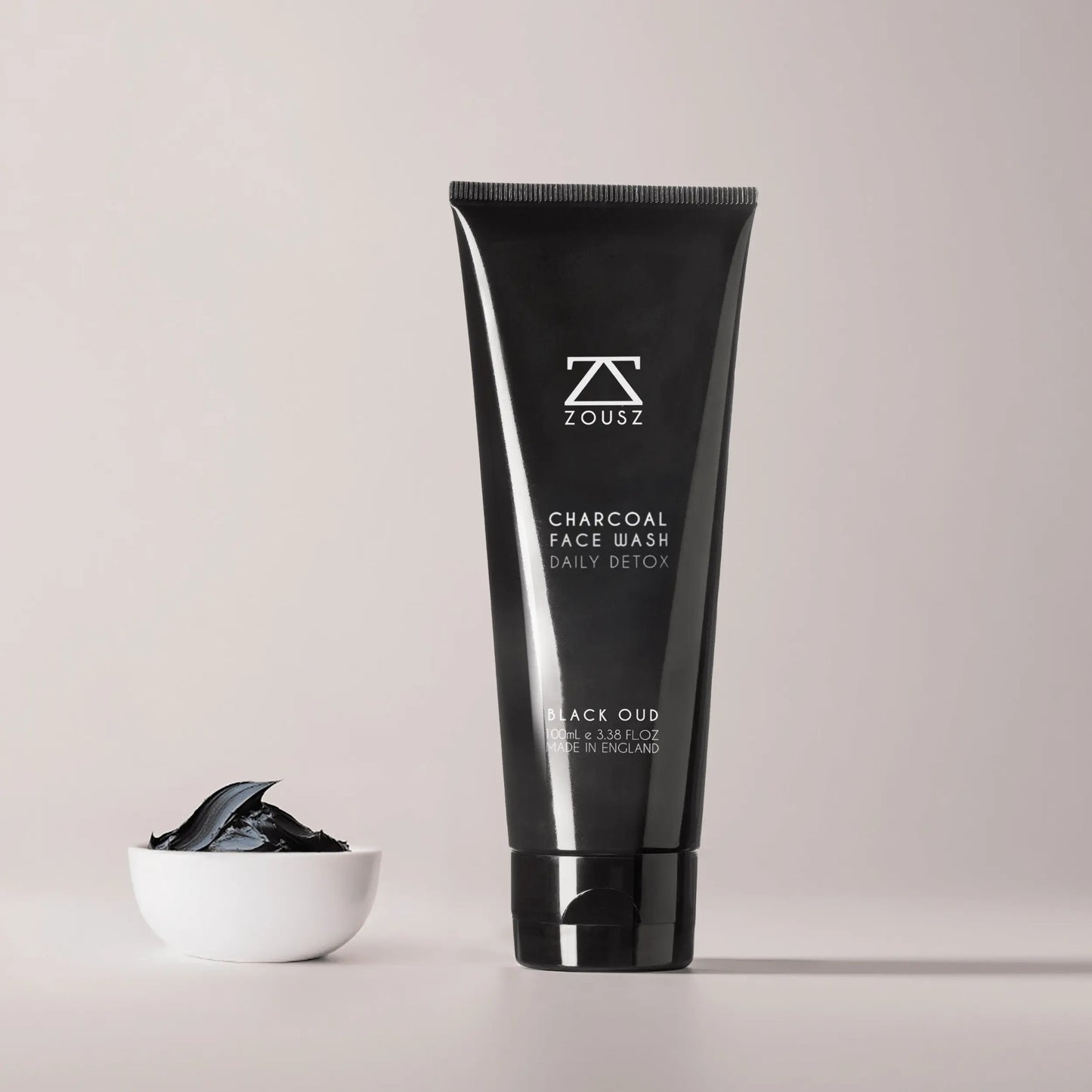 Black Oud Charcoal Face Wash For Men ZOUSZ