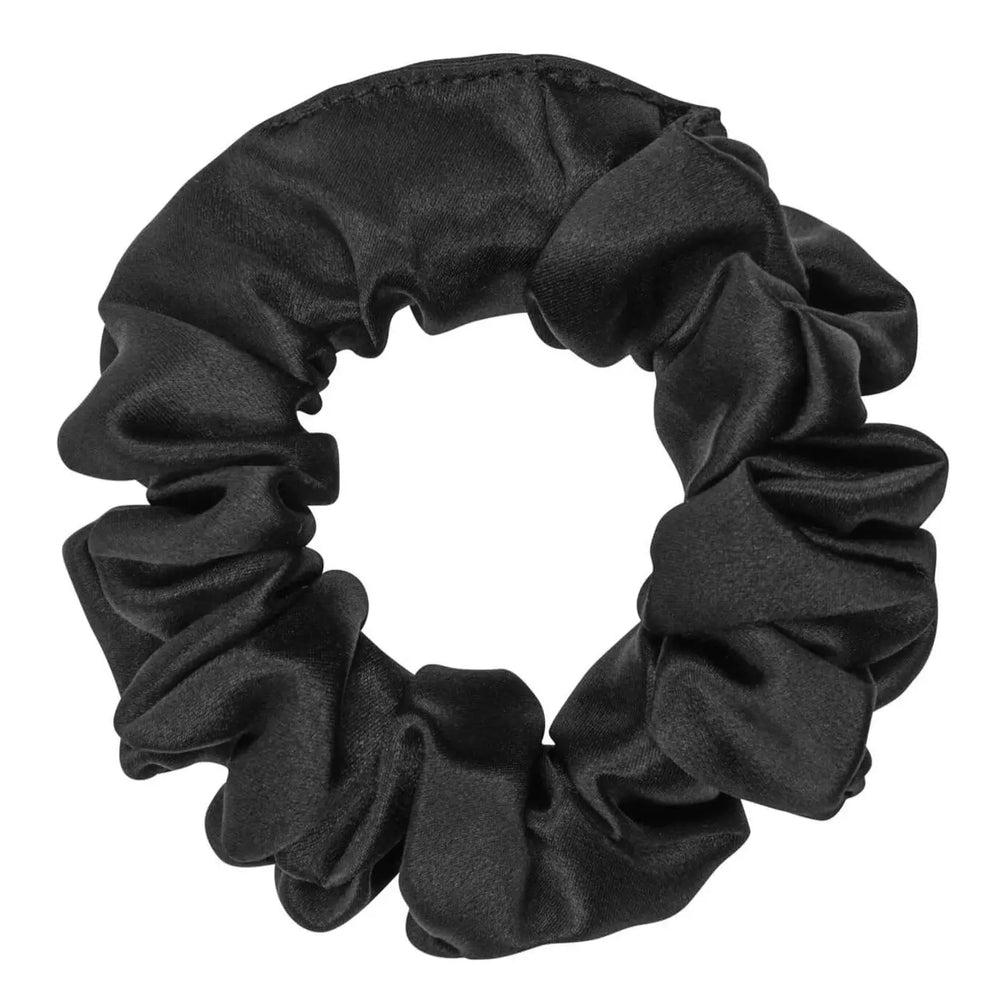 Black Silk Scrunchie - Regular DREAMSILK