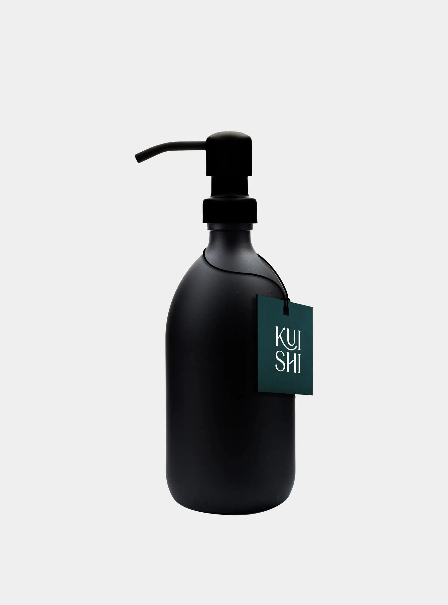 Black Soap Dispenser Stainless Steel Pump Kuishi