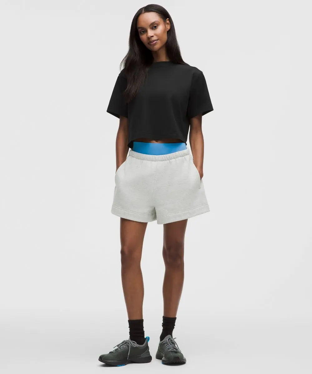 Black Women's All Yours Organic Cropped T-Shirt Lululemon