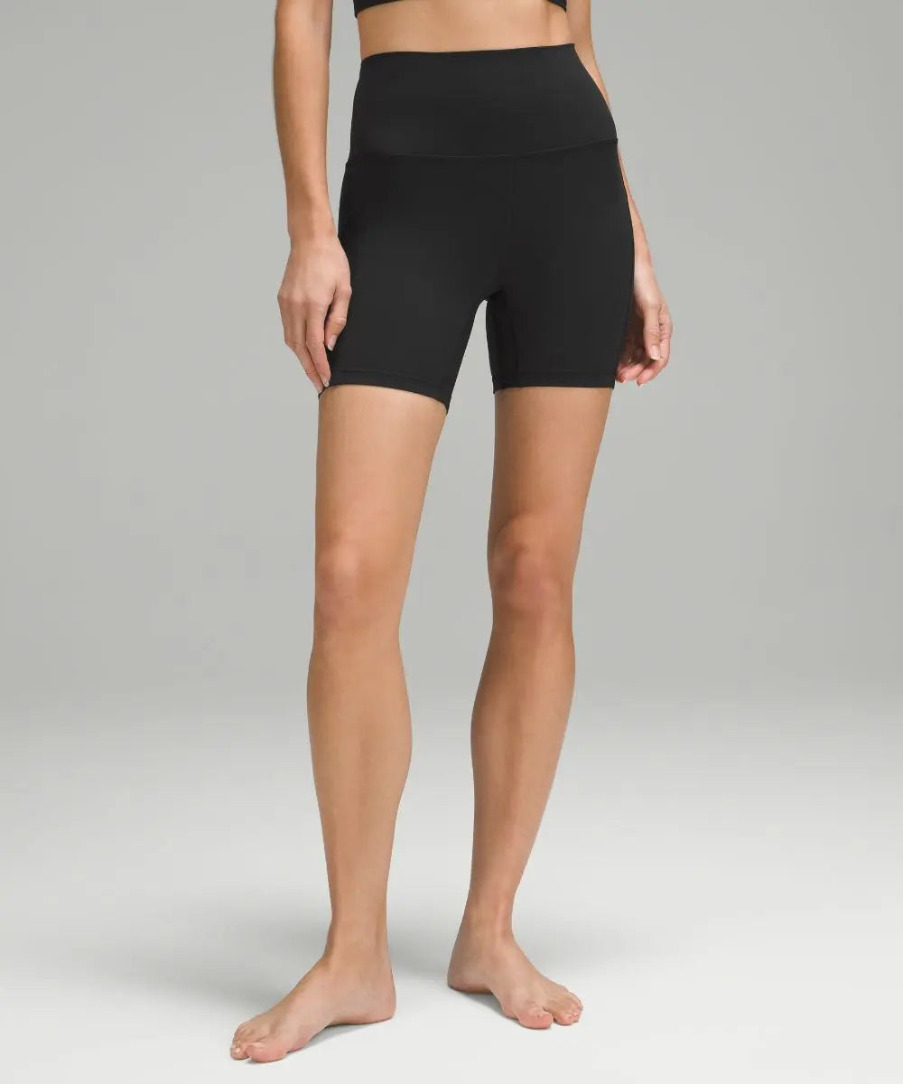 Black lululemon Align™ High-Rise Short with Pockets Lululemon