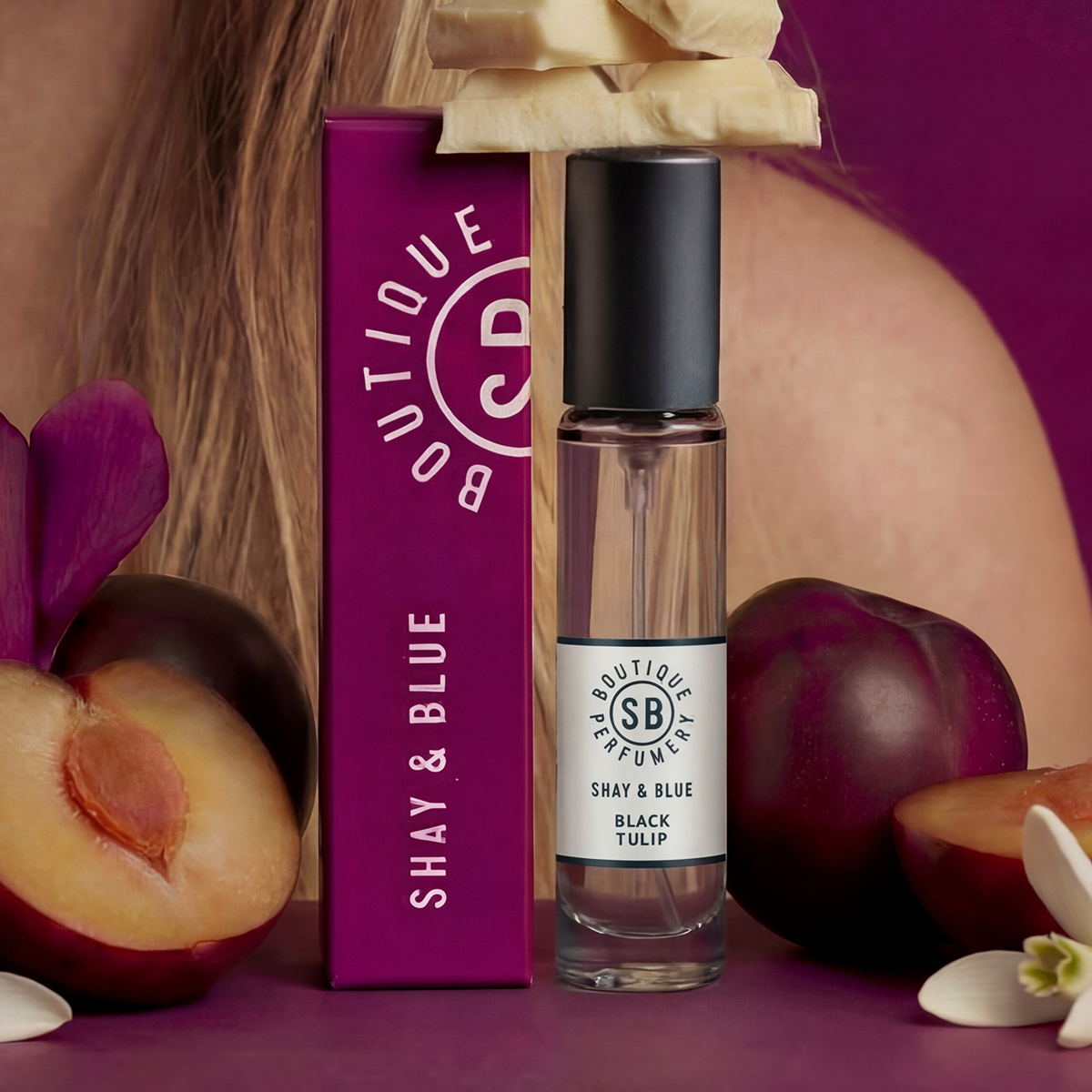 Black Tulip Fragrance 10ml Shay & Blue UK