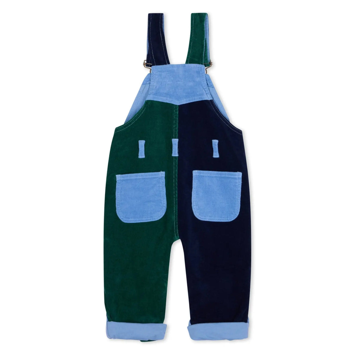 Blackthorn Patchwork Corduroy Dungarees Dotty Dungarees
