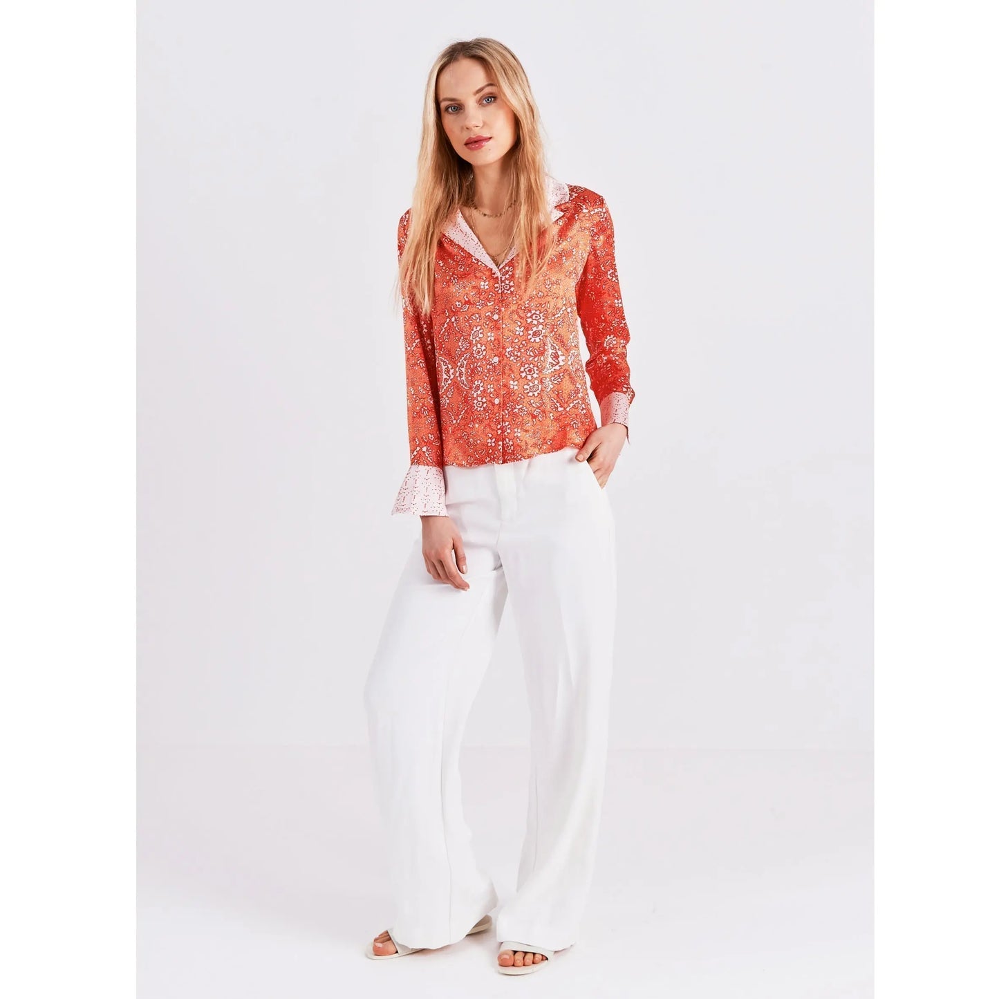 Blazer Shirt / "Arabea" Jessica Russell Flint