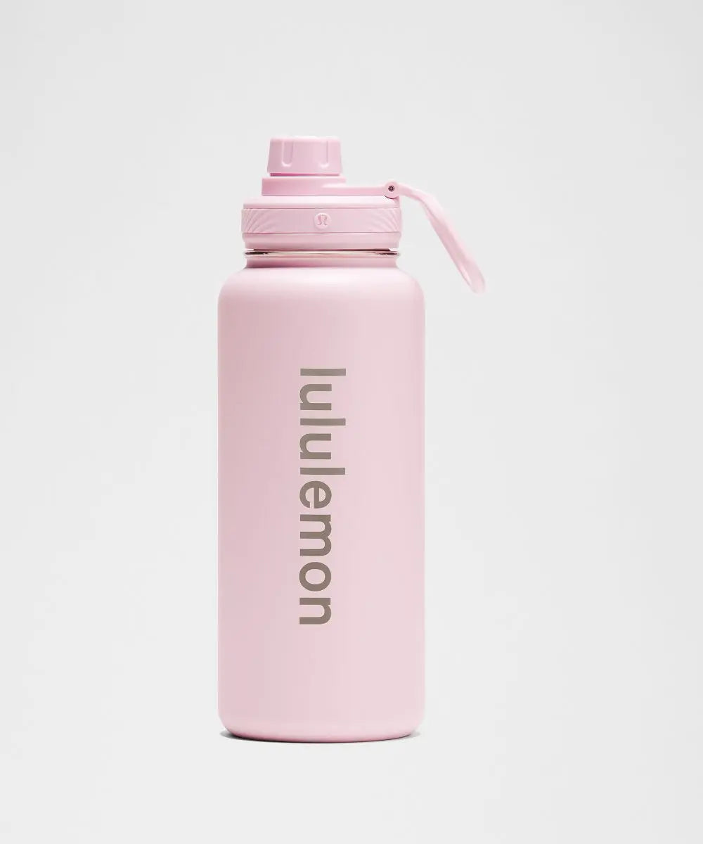 Blissful Pink Back to Life Sport Bottle 32oz Lululemon