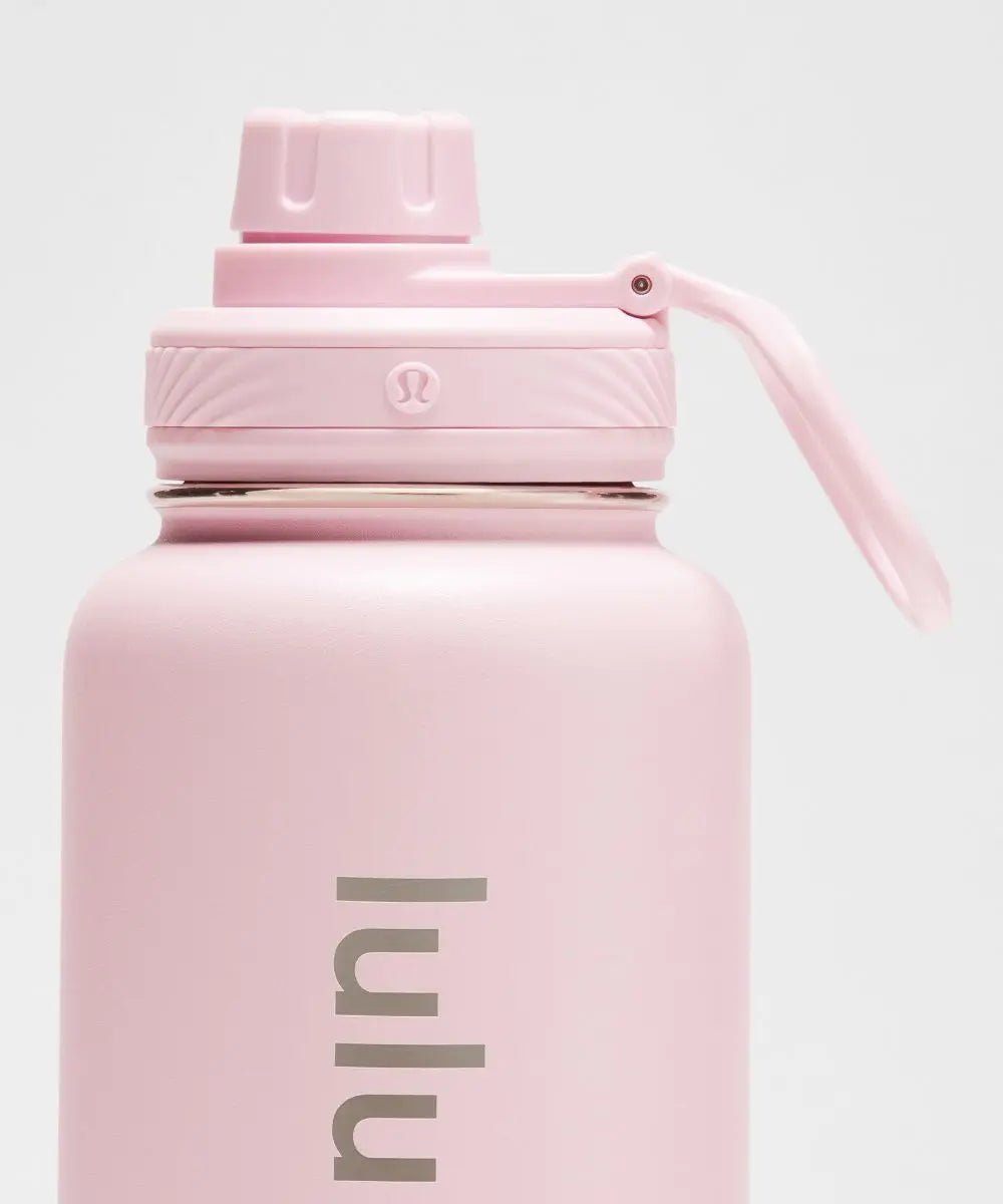 Blissful Pink Back to Life Sport Bottle 32oz Lululemon