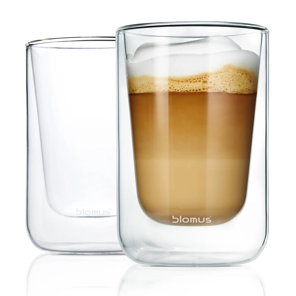Blomus Nero Insulating Cappuccino Glass 2-Pack Clear blomus