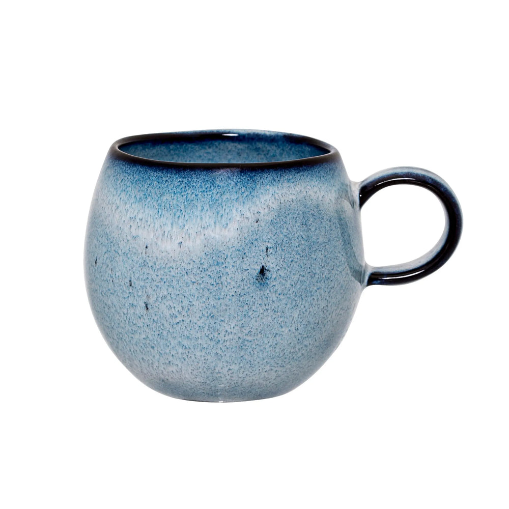Bloomingville Sandrine Mug 8 Cm Blue Bloomingville