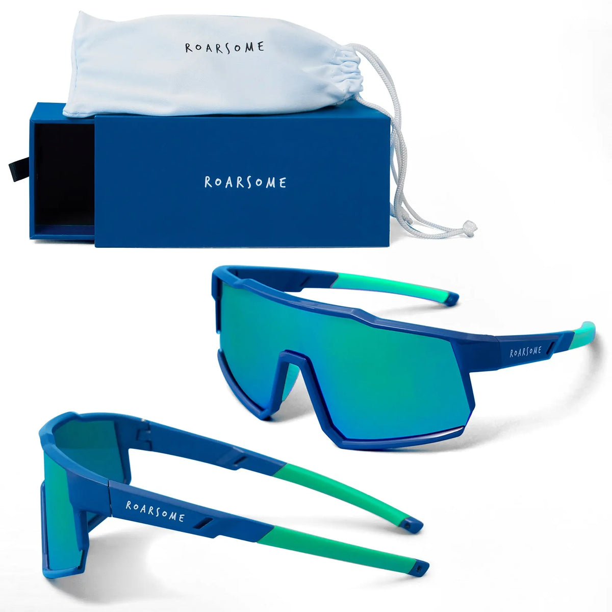 Blue/Green - Sunglasses ROARSOME