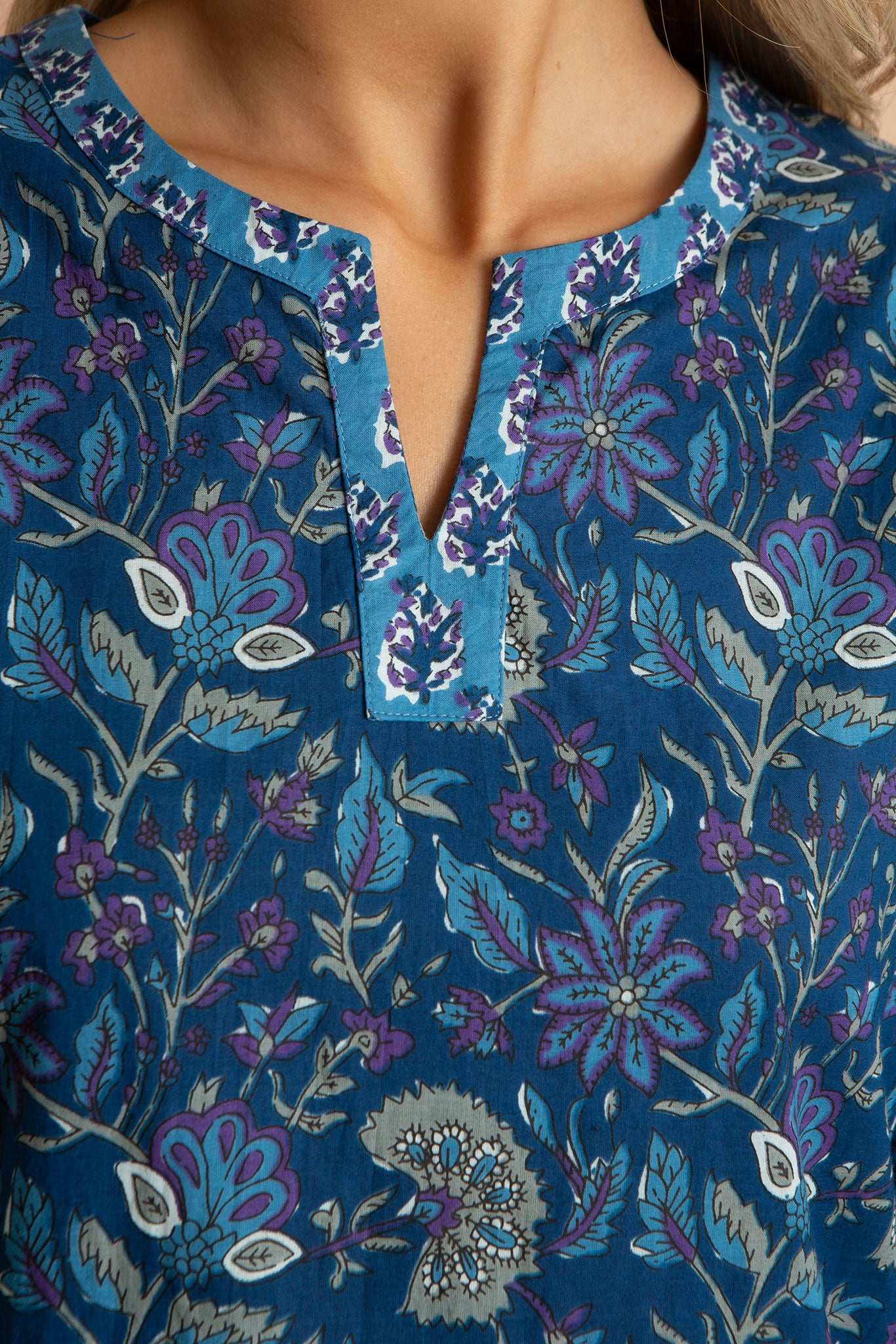 Blue Lagoon Women's Cotton Pyjama Trouser Set inara