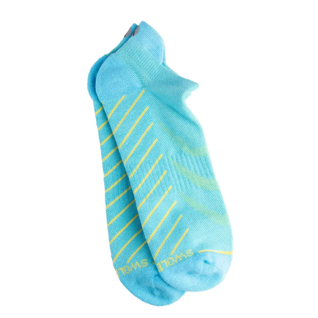 Blue Performance Trainer Socks Swole Panda