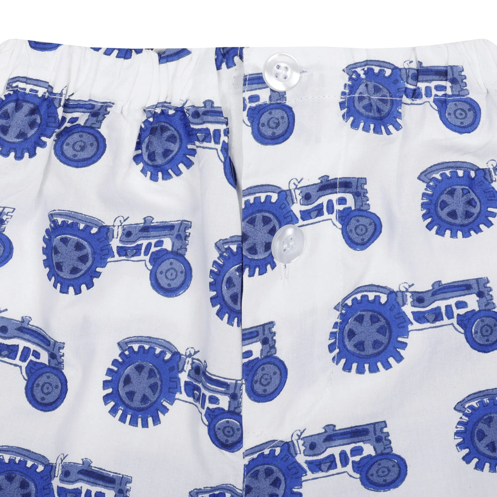 Blue Tractor Children's Pyjamas Moochic