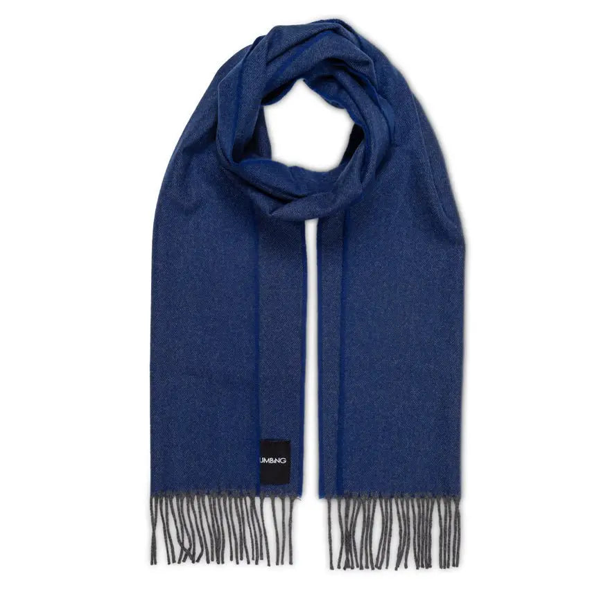 Blue & Grey The Eternal Edition - 100% Cashmere Scarf Heating & Plumbing London