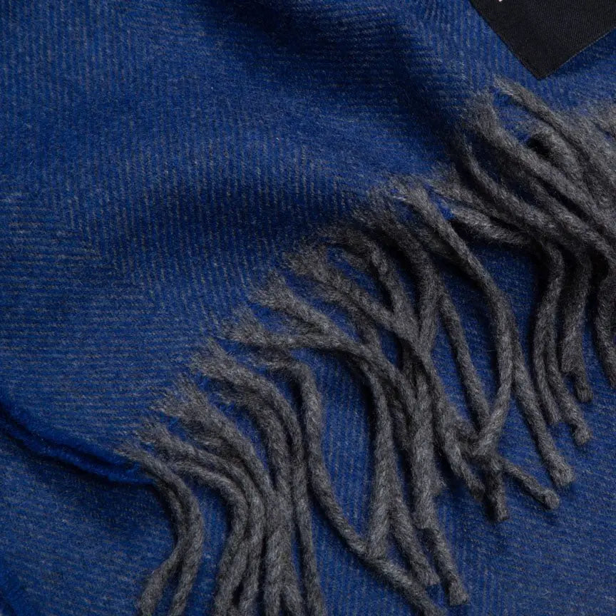 Blue & Grey The Eternal Edition - 100% Cashmere Scarf Heating & Plumbing London