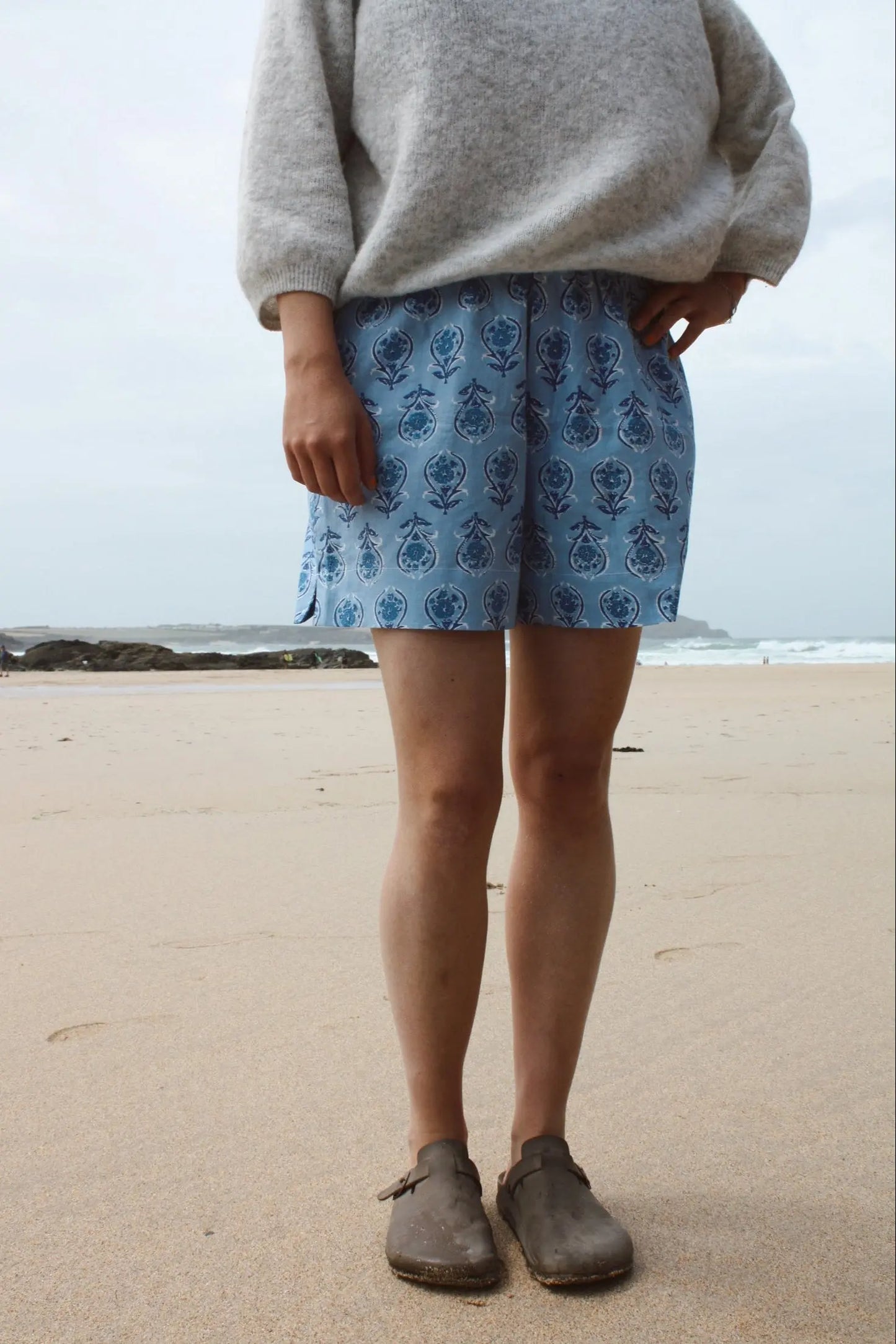Blue 'Boxer' Shorts Madder & More