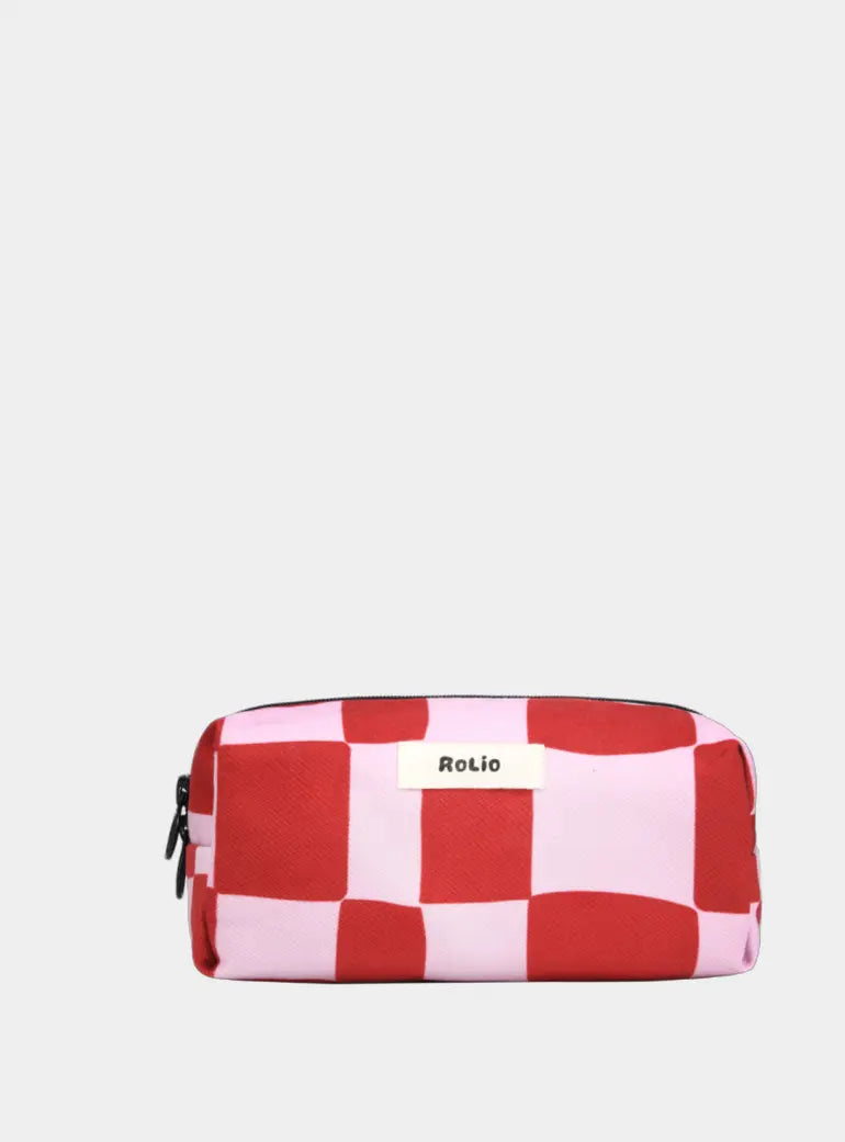 Blush Printed Wash Bag Casa Rolio