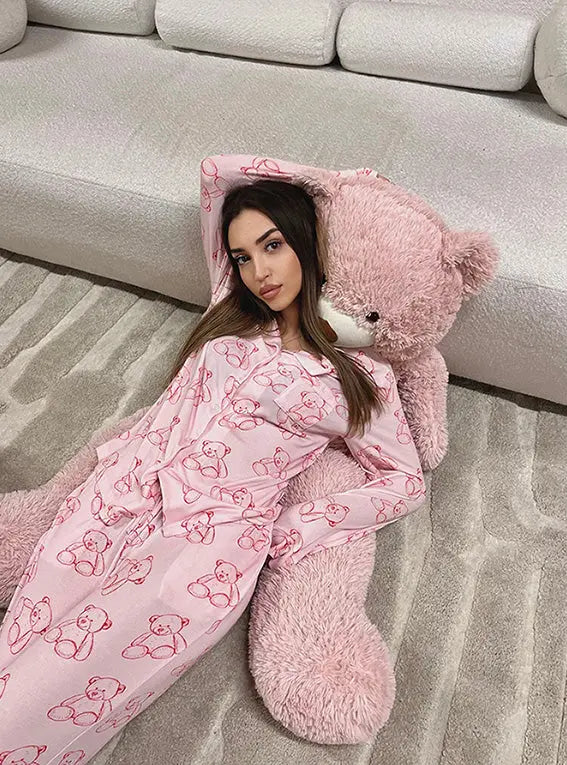 Blush Whisper Women's Bamboo Pyjama Trouser Set Sible