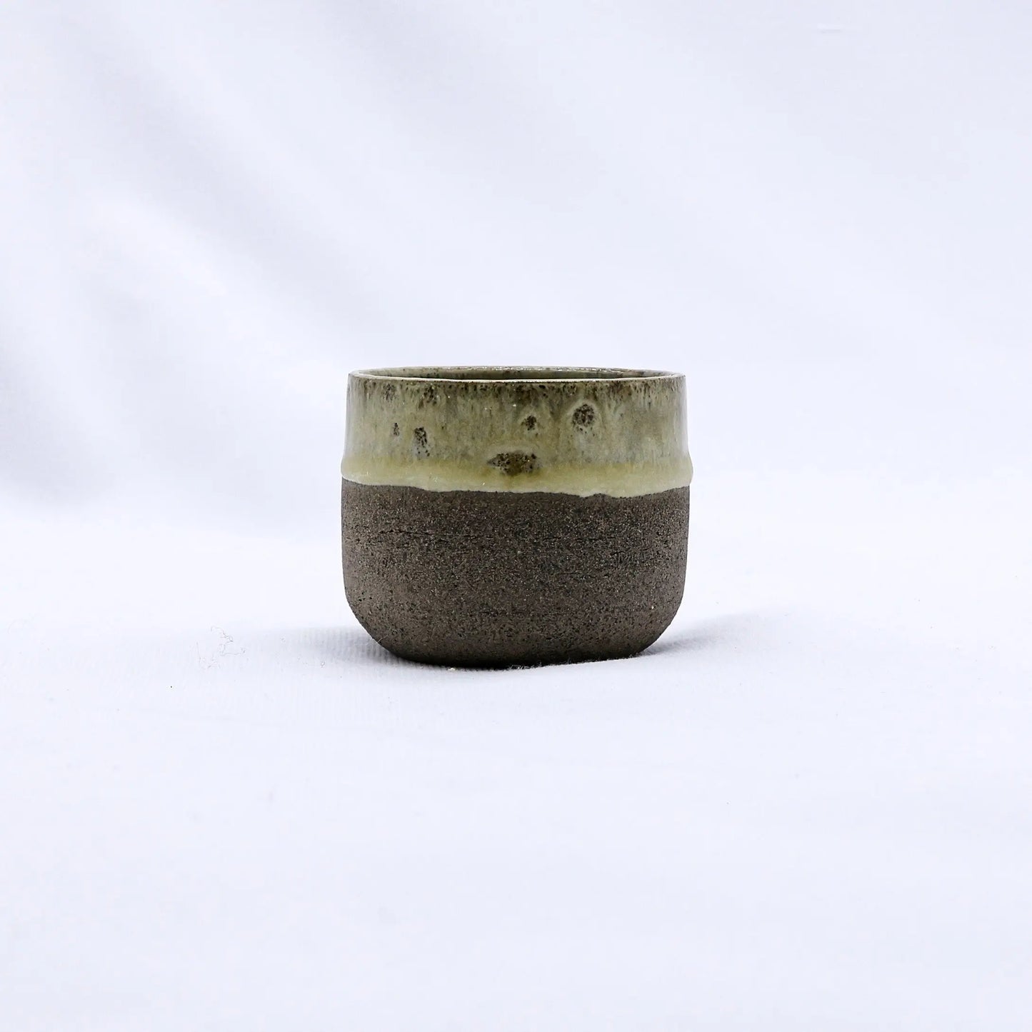 Bluverde Picollo Grey Handmade Ceramic Stoneware Espresso Mug Ribera Handmade Ceramics