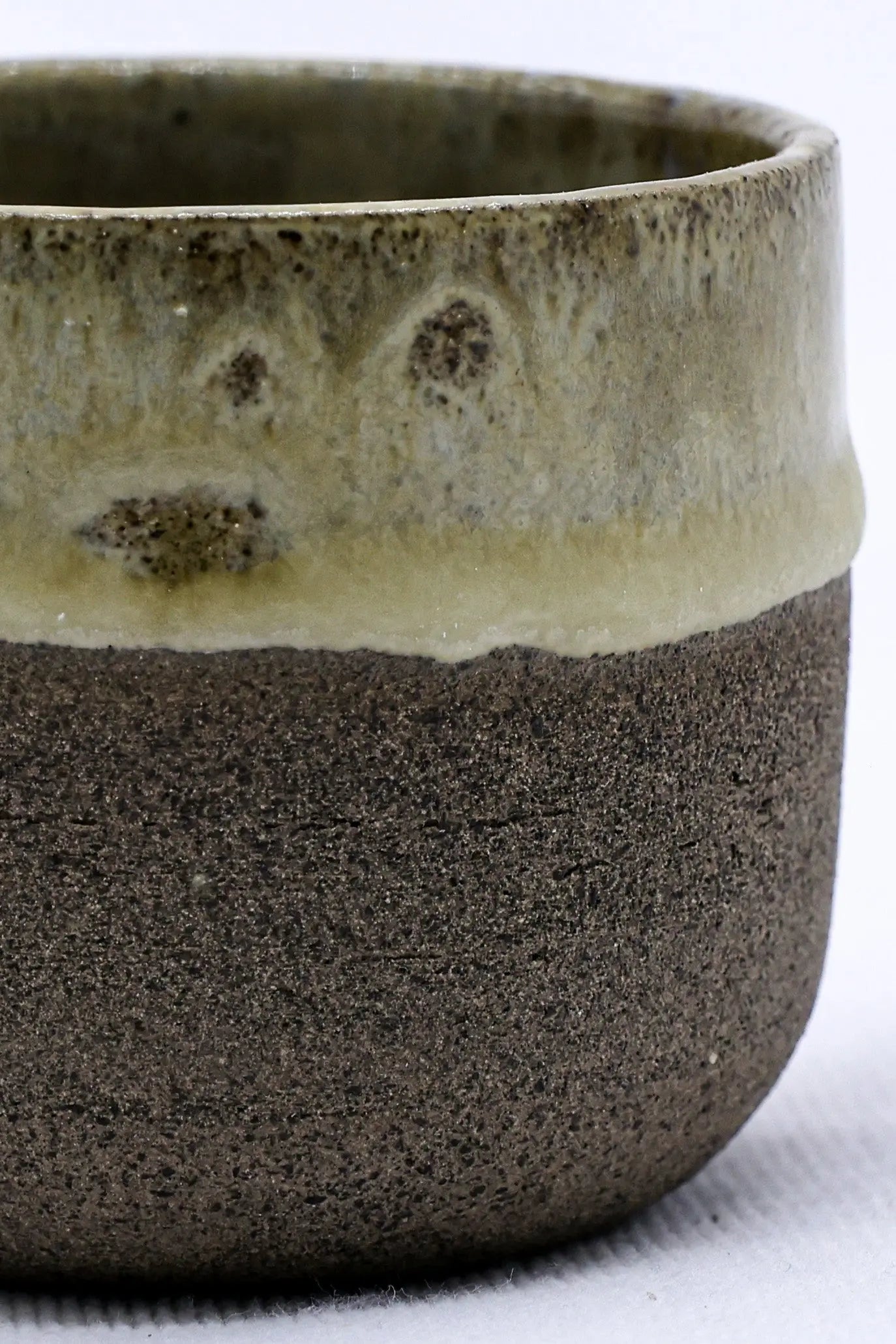 Bluverde Picollo Grey Handmade Ceramic Stoneware Espresso Mug Ribera Handmade Ceramics