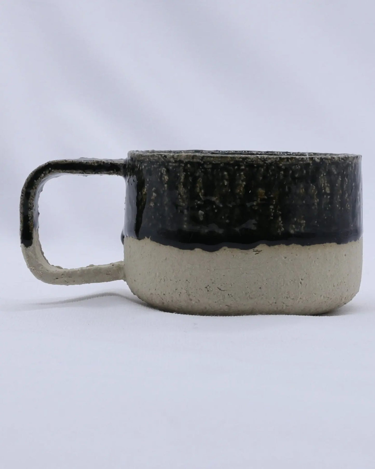 Bluvio Grande Handmade Milled Stoneware Big Ceramic Mug Ribera Handmade Ceramics