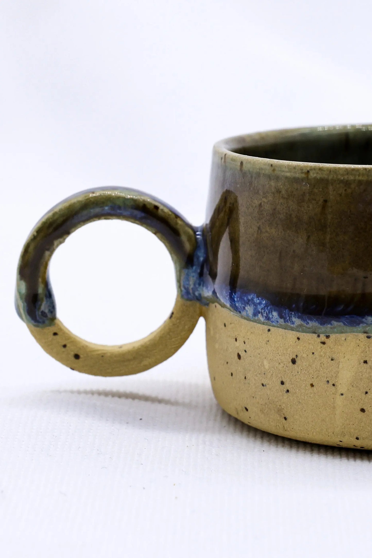 Bluvio Perugia Handmade Stoneware Ceramic Mug Ribera Handmade Ceramics