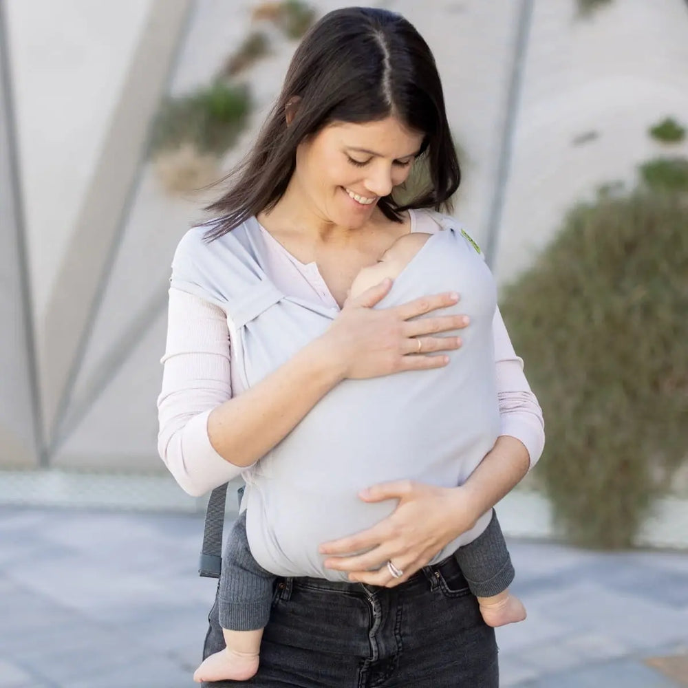 Boba Bliss Baby Carrier in Grey Tutti Bambini