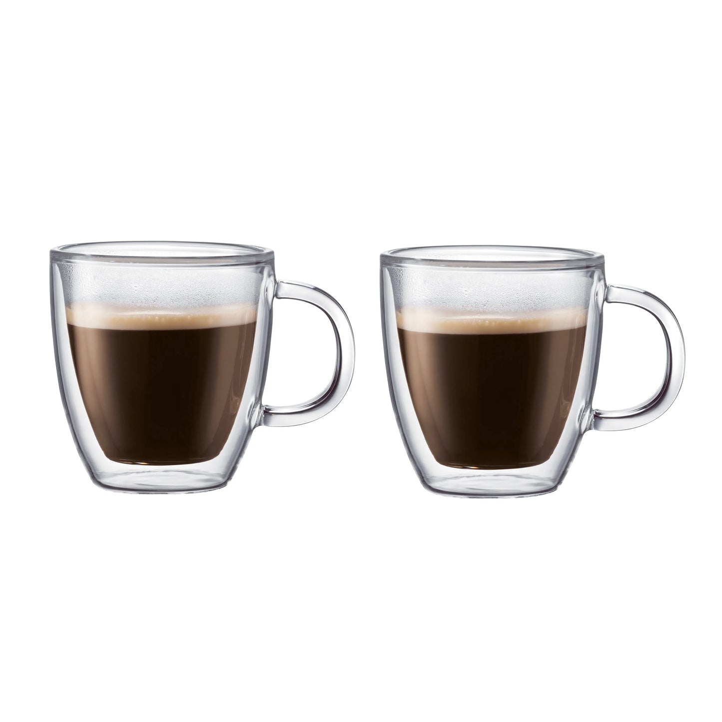 Bodum Bistro Double Wall Glass With Handle 2-Pack 0.15 L Bodum