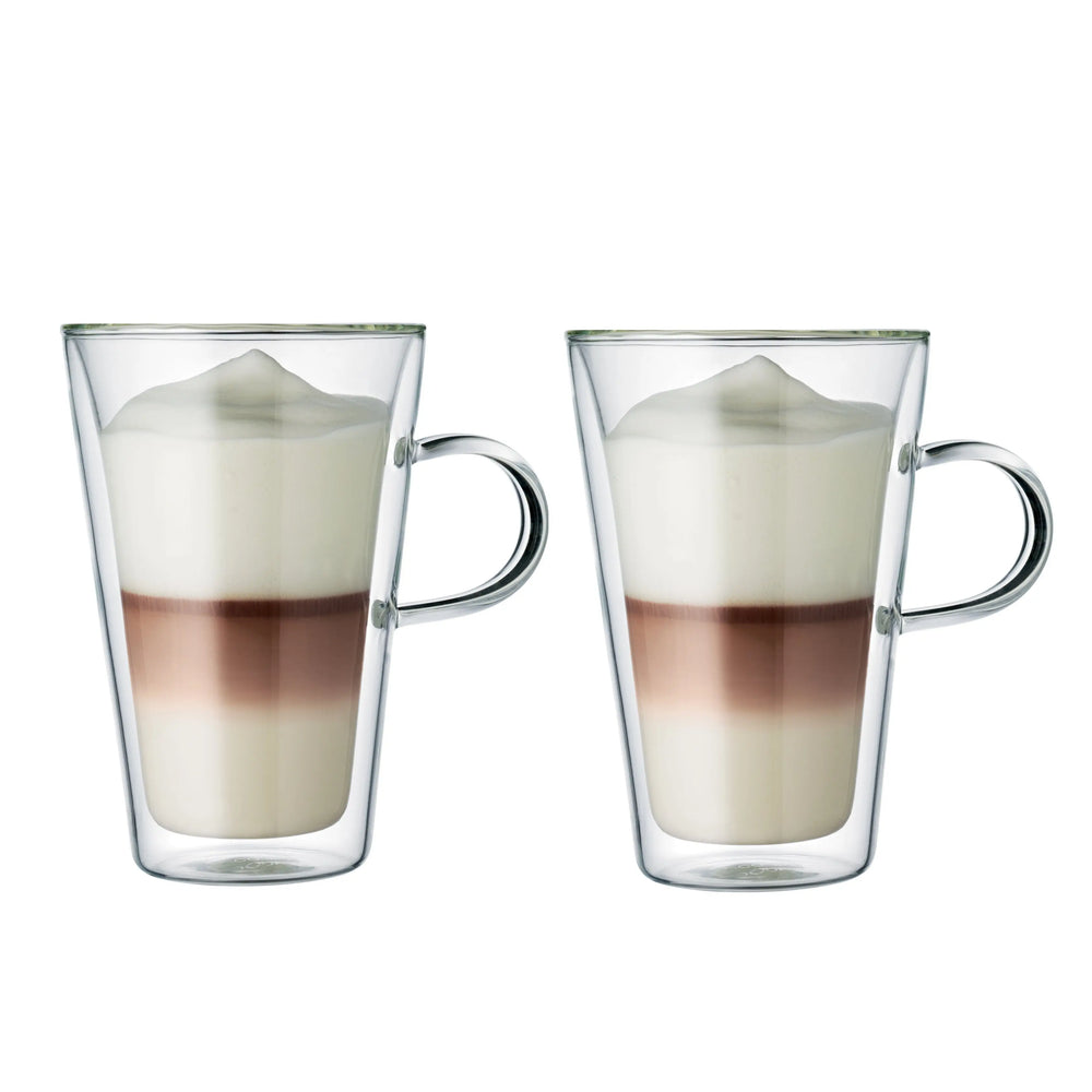 Bodum Canteen Double Wall Glass With Handle 2-Pack 0.4 L Bodum