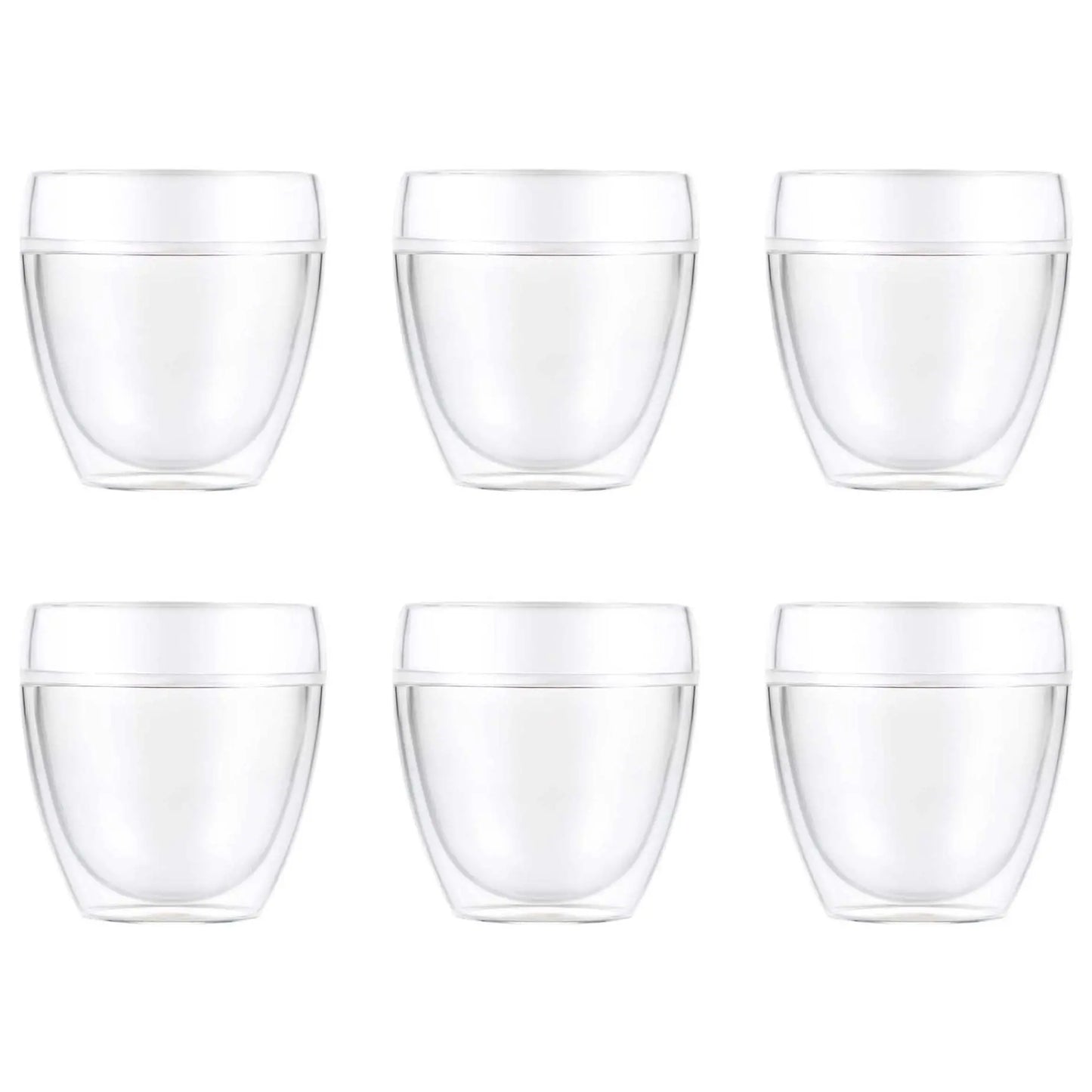 Bodum Pavina Outdoor Double-Walled Plastic Glass 6-Pack 25 Cl Bodum