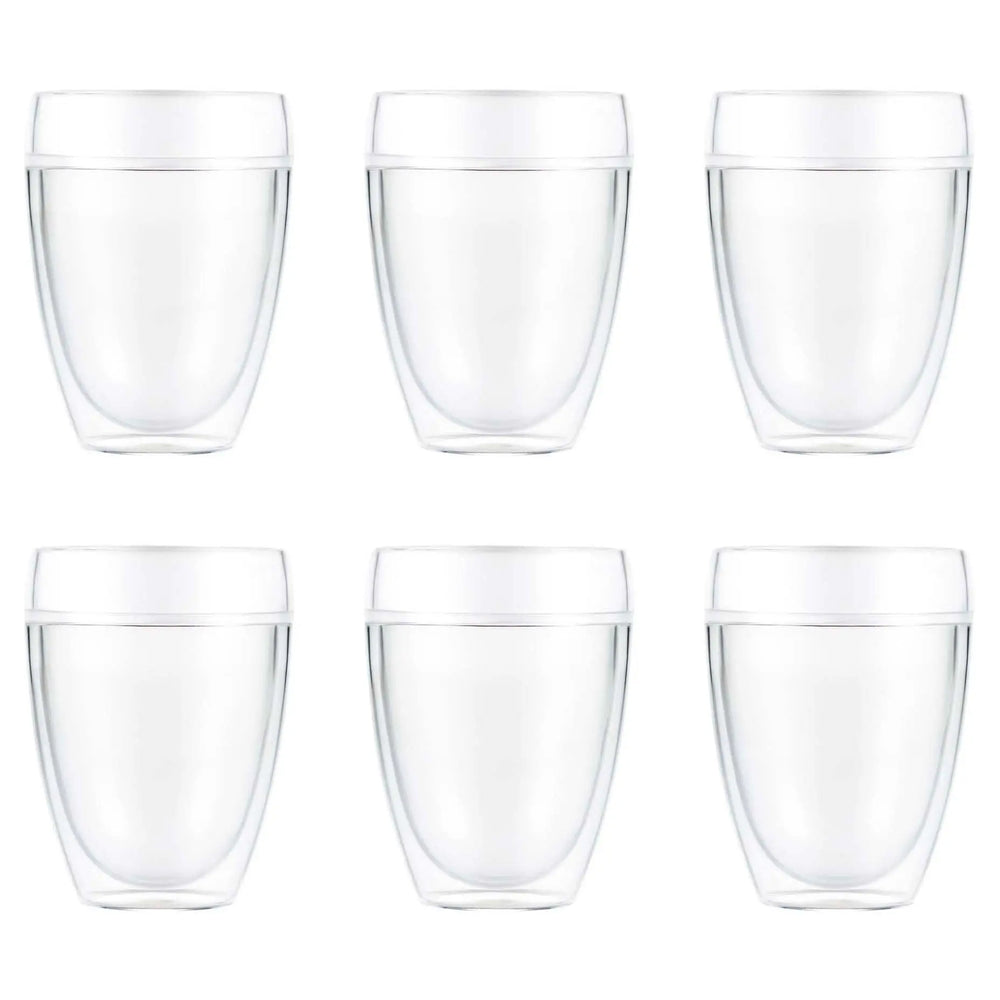 Bodum Pavina Outdoor Double-Walled Plastic Glass 6-Pack 35 Cl Bodum