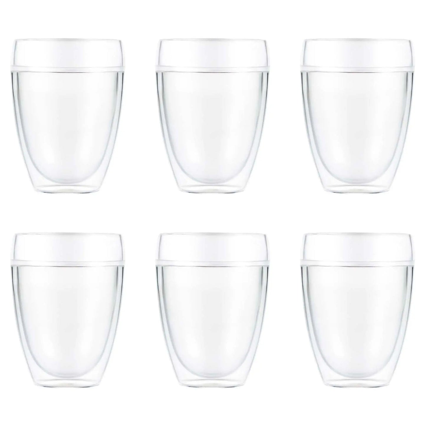 Bodum Pavina Outdoor Double-Walled Plastic Glass 6-Pack 35 Cl Bodum