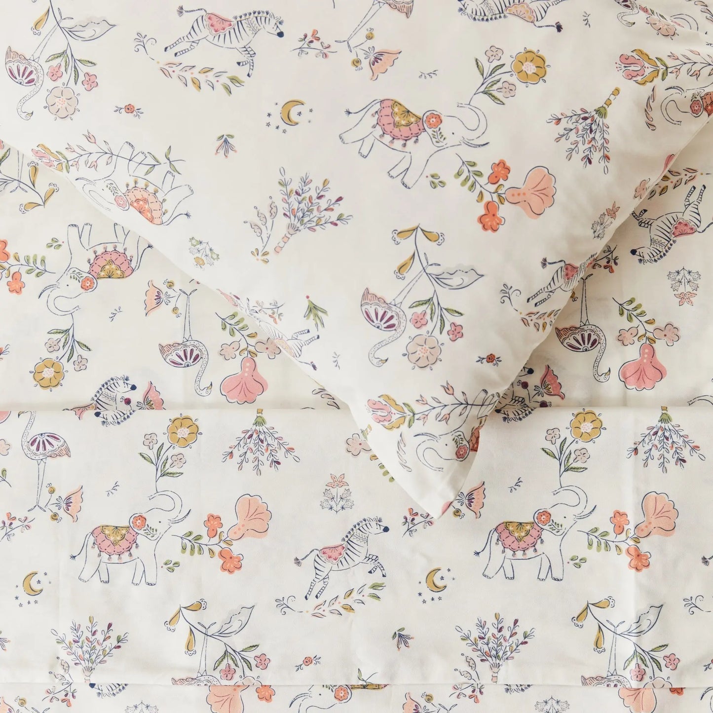 Boho Organic Cotton Duvet Cover & Pillowcase Kabode