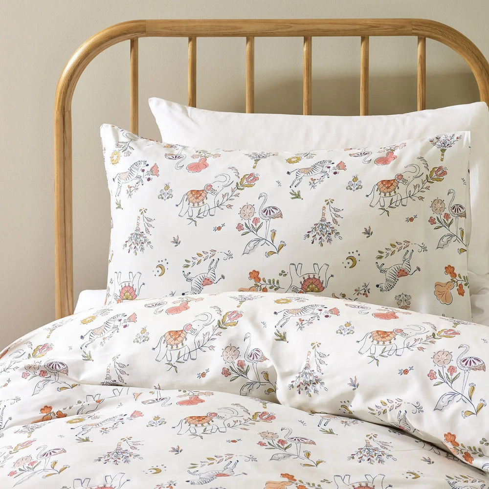 Boho Organic Cotton Duvet Cover & Pillowcase Kabode