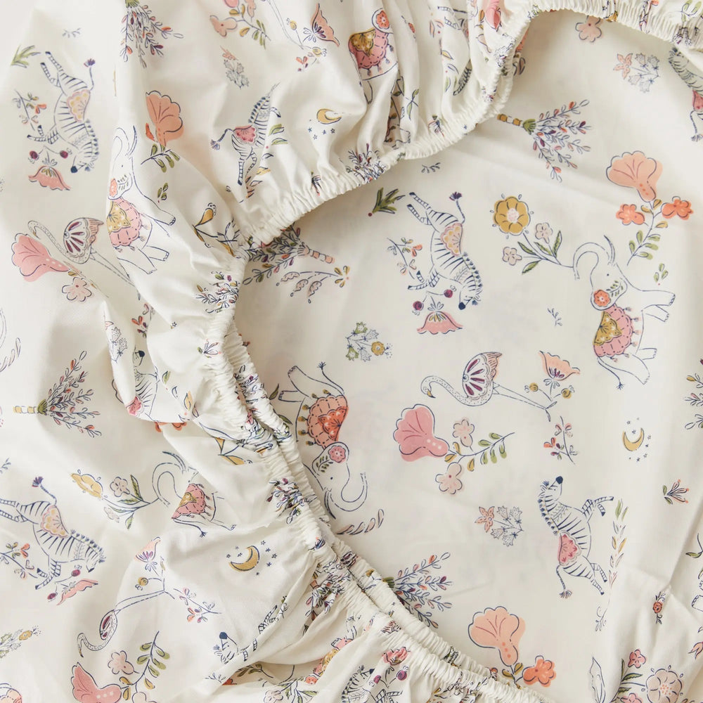 Boho Organic Cotton Fitted Sheet Kabode