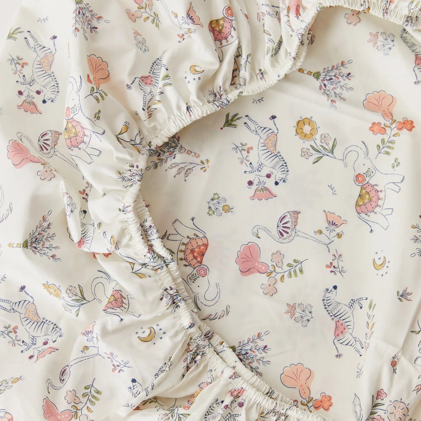 Boho Organic Cotton Fitted Sheet Kabode