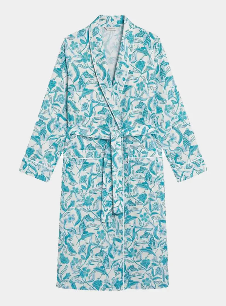 Boho Zebra Organic Cotton Robe Myza