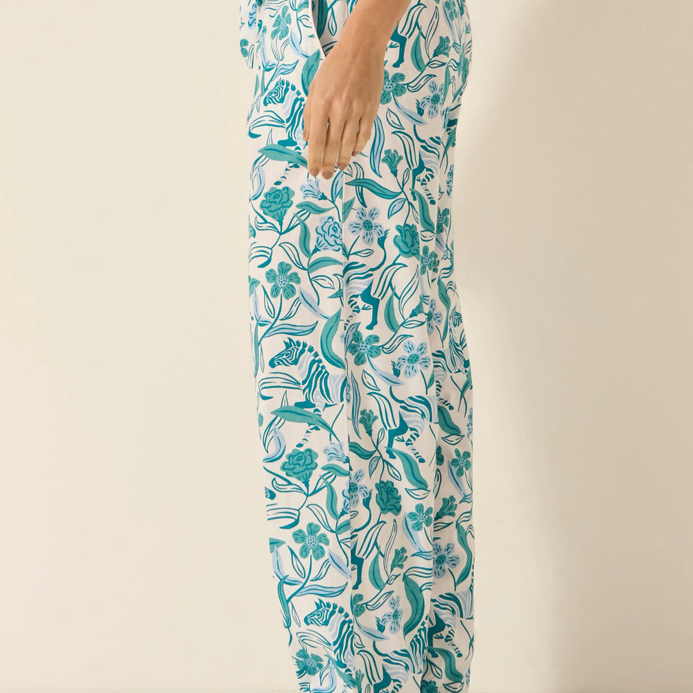 Boho Zebra Women's Organic Cotton Pyjama Trouser Myza