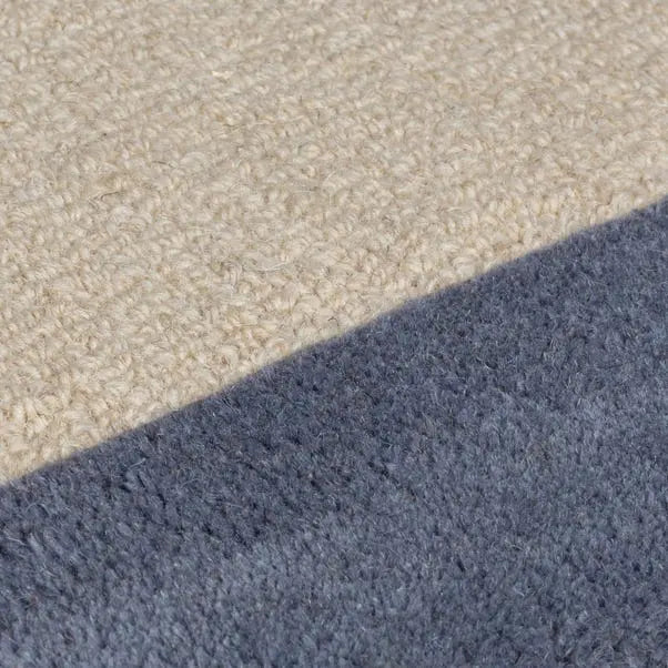 Bonnie Scallop Wool Rug Dunelm