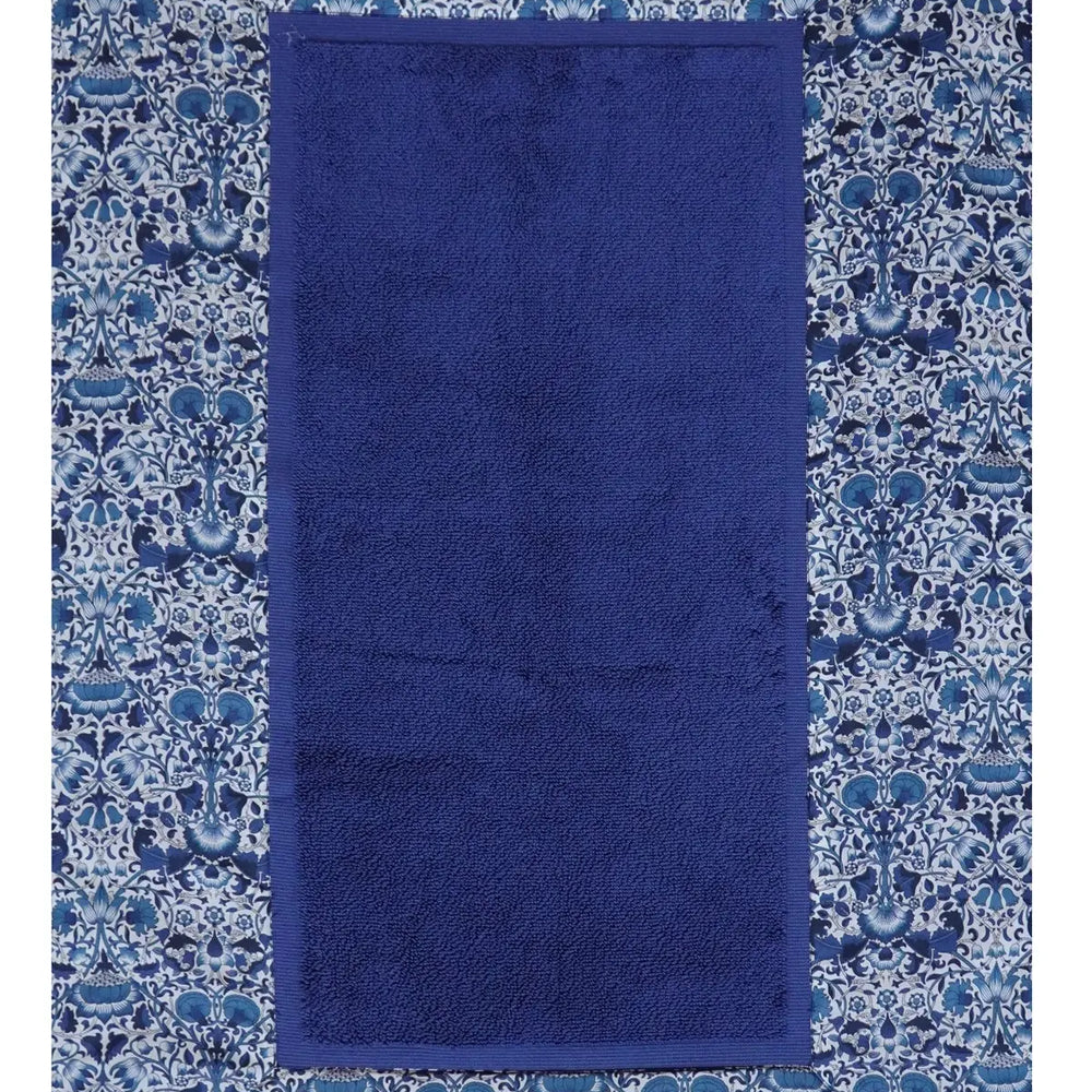 Border Edge Bath Mat Made With Liberty Fabric LODDEN Coco & Wolf