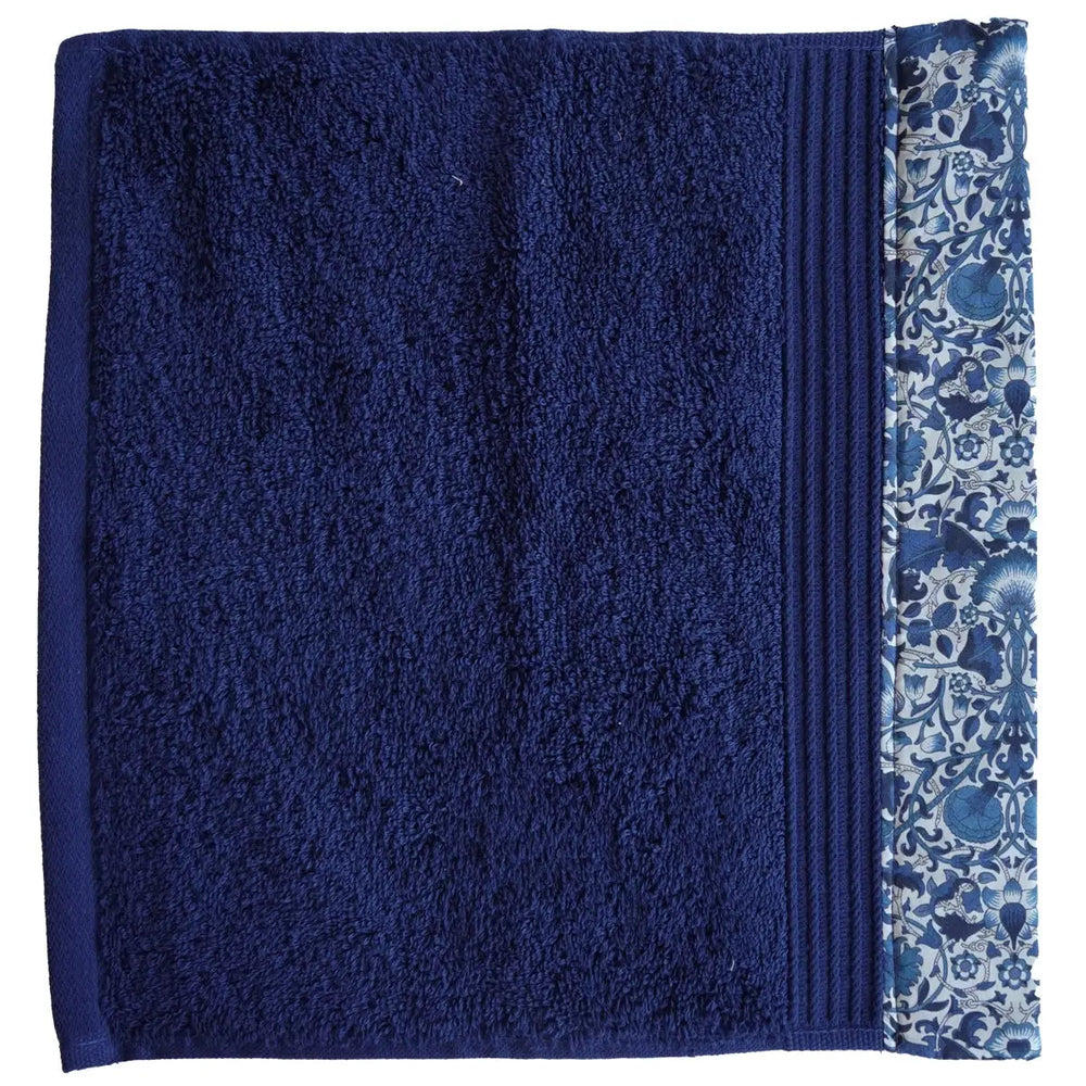 Border Edge Towel Made With Liberty Fabric LODDEN Coco & Wolf