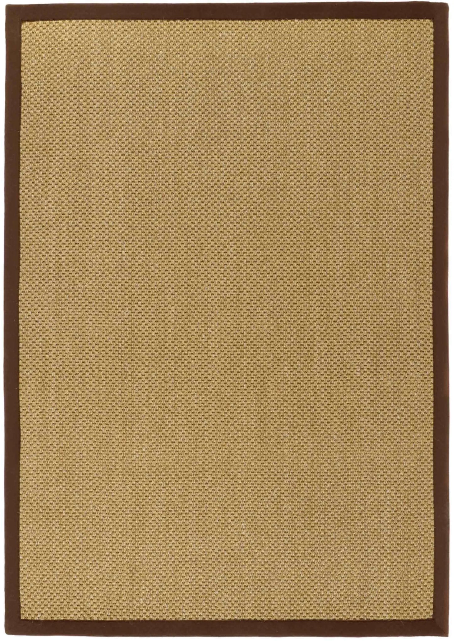 Bordered Natural Non-Slip Sisal Rug The Rugs