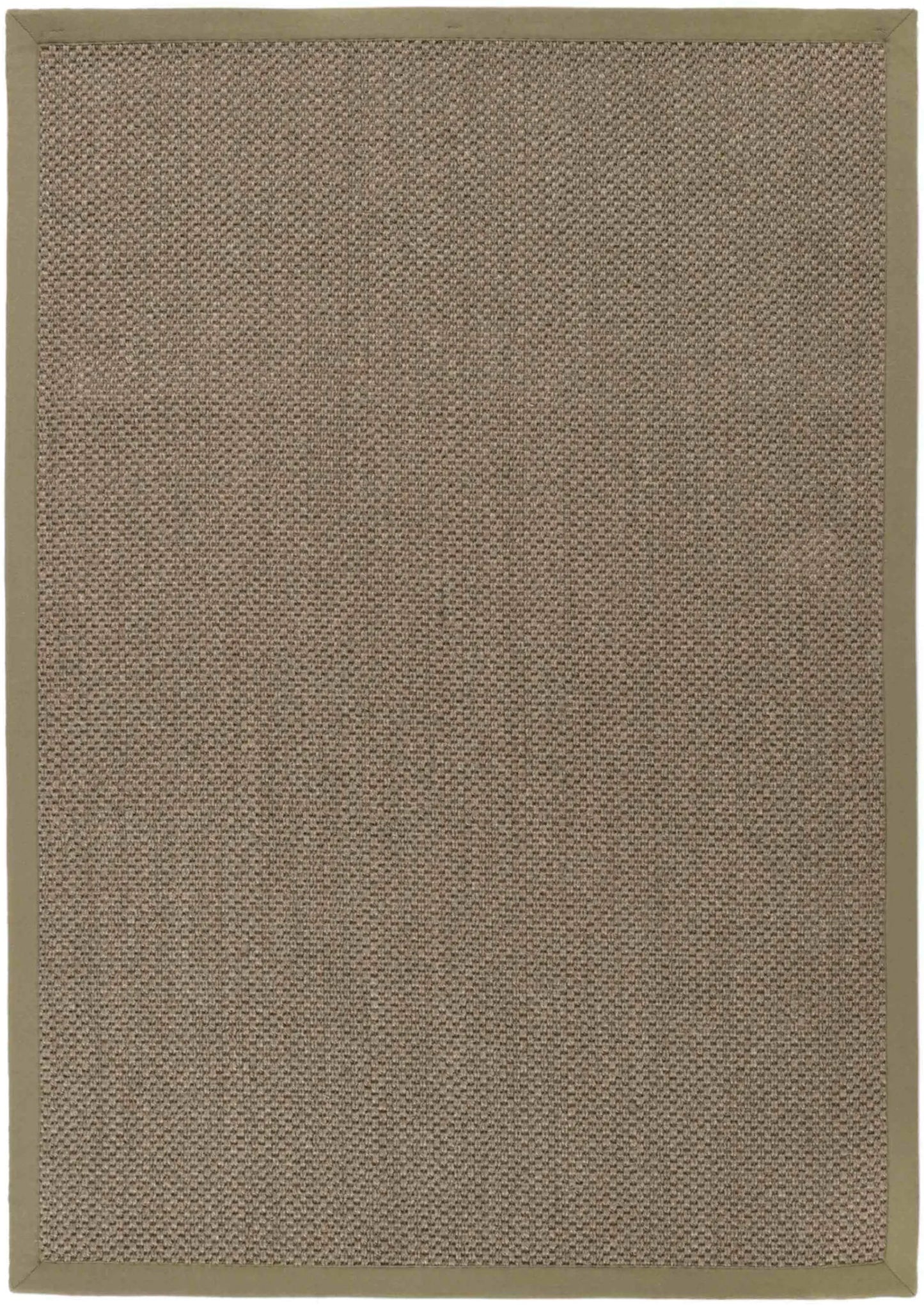 Bordered Sage Green Non-Slip Sisal Rug The Rugs