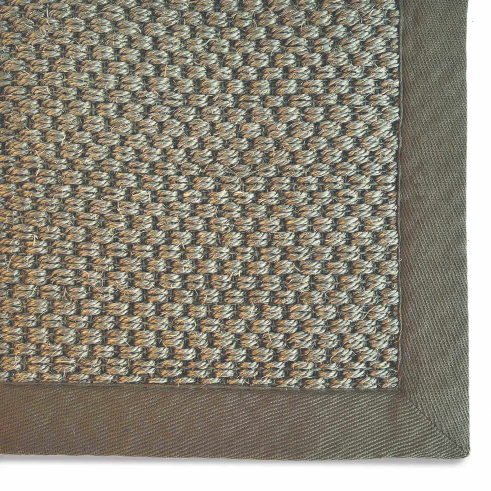 Bordered Sage Green Non-Slip Sisal Rug The Rugs