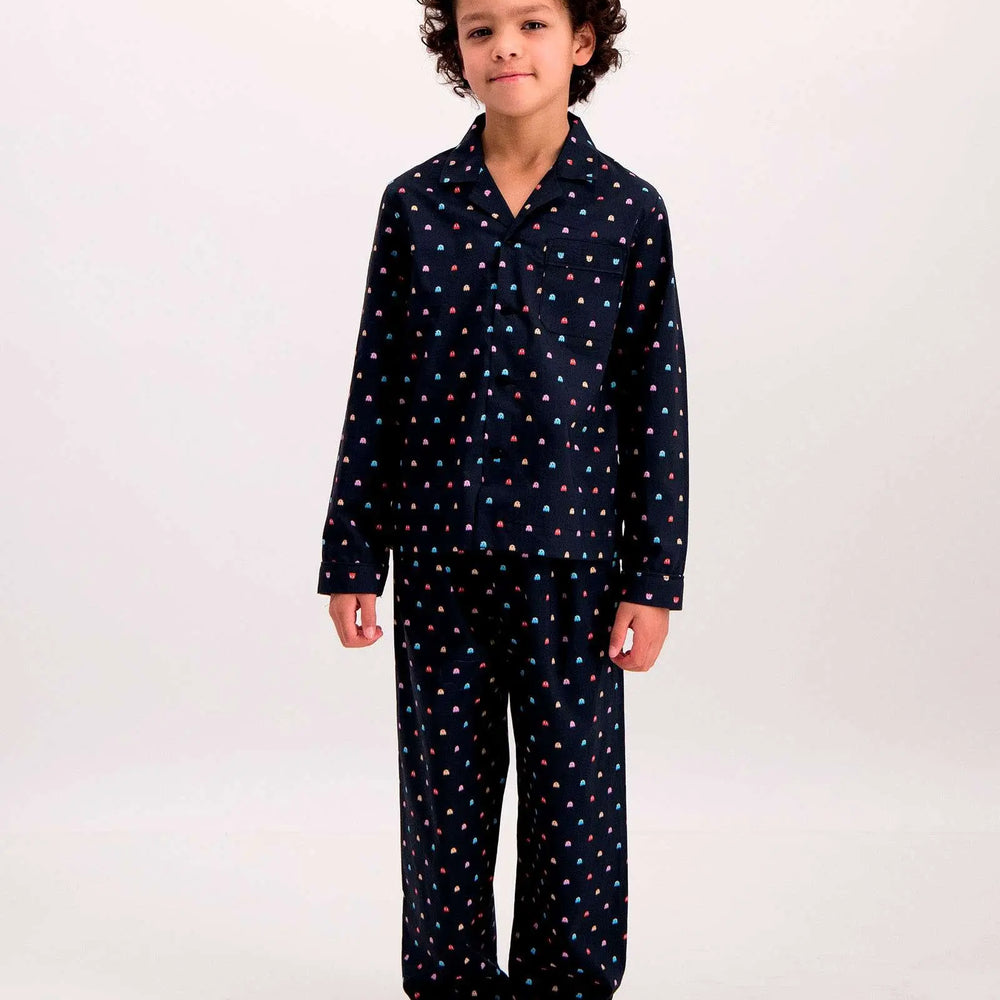 Boys Long Pyjamas - P-Ghost Woodstock Laundry